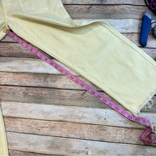 Mother Patch Pocket Private Ankle Fray , Sun Yellow, 26 NWOT