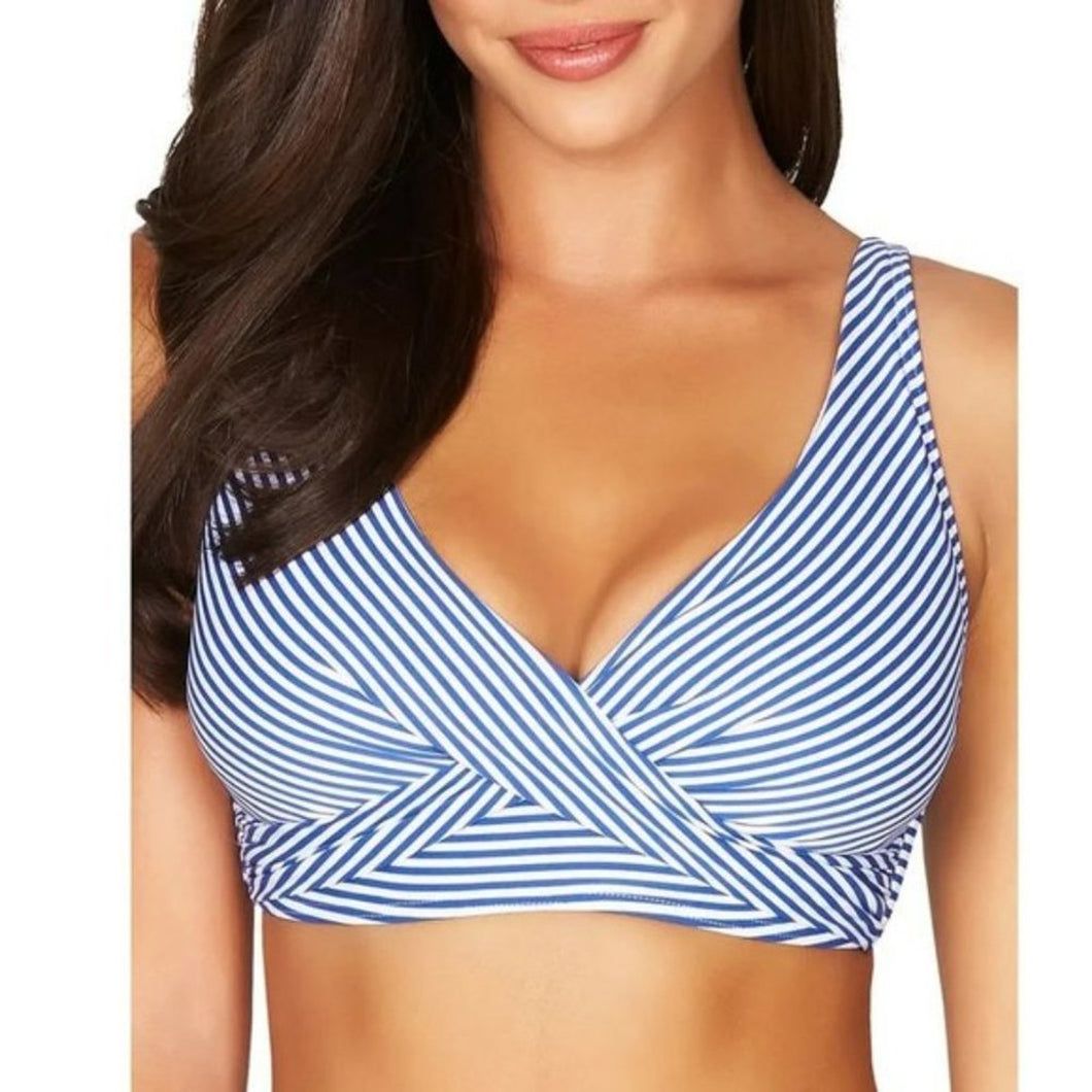 Sea Level Cross Front Bikini Top NWT Size 4