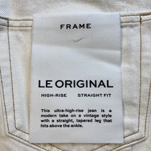 Frame Le Original Jagged Edge Ankle Jeans, 25