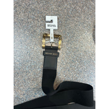 Michael Kors Black Stretch Belt L/XL NEW