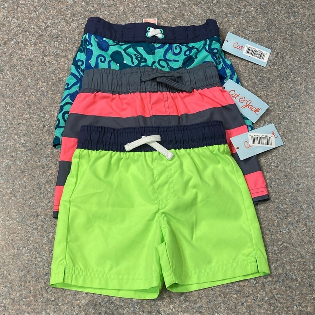Cat & Jack Boys Swim Bundle NWT