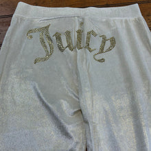 Juicy Couture Straight Leg Track Pants, Metallic Gold, Large