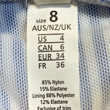 Sea Level Cross Front Bikini Top NWT Size 4
