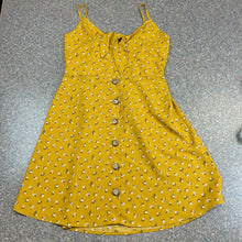 Gold Floral Sundress Size Small