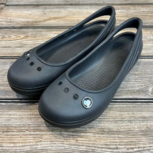 Crocs Genna II Gem Flat Slip On Junior Girls Sz 4 Slingback Shoes
