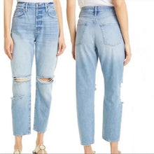 NWT Frame Denim Le Original Straight Leg Distressed Jean 24
