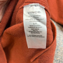 Vince Step Hem Cashmere Sweater, Small