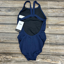 Nike Swim Fastback One-Piece Swimsuit Navy 34