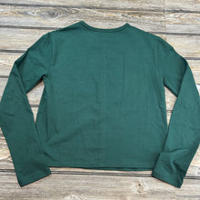 Forest Green Athleta Cotton Blend Long Sleeve XXS