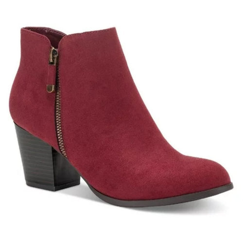 Style Co Masrinaa Block-Heel Ankle Boot NWT
