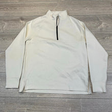 YPB Abercrombie Half Zip Pullover White Men's Small NWOT