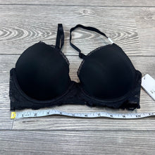 Calvin Klein Seductive Comfort Lace Demi Lift Multiway Bra Black 32C NWT
