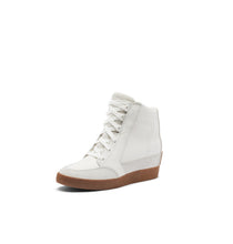 Sorel Womens Out N About Cozy Wedge Tobacco, Natural M SUEDE, POLYESTER FAUX-SHEARLING NWT 10