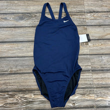Nike Swim Fastback One-Piece Swimsuit Navy 34