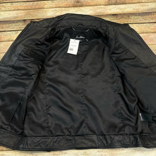 Sam Edelman Single Breasted Black Lamb Leather Moto Jacket Medium