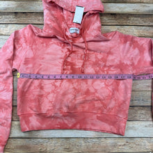 Cotton Citizen Milan Crop Hoodie in Dahlia Crystal Size XS NWT