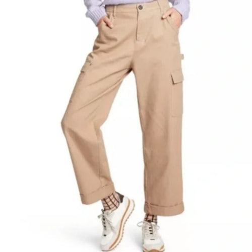 Sandy Liang x Target Mid Rise Straight Leg Cargo Pants NWT