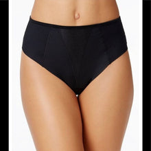 NWT LEONISA Firm Control Thong Black Large