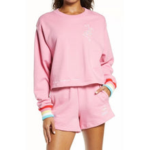 The Mighty Company Womens Rainbow Cuff The Sweatshirt S/M