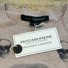 360 Cashmere Skull 100% Cashmere Sweater Medium