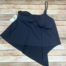 MICHAEL KORS Women's Chain-Trim One-Shoulder Tankini Top NWT Medium