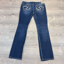 Silver Jeans Co Aiko Baby Boot Jean Medium Dark Wash 31x33 GUC