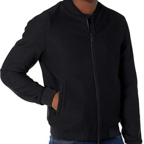 Men's Emporio Armani Trim Fit Stretch Bomber Jacket- NWT
