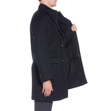 Corneliani Mens Wool Topcoat 46 Navy IT 56  NWT $1895