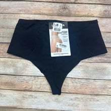 NWT LEONISA Firm Control Thong Black Large