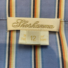 Shoshanna Hayworth Pinstripe Mini Shirt Dress Size 12