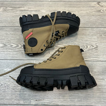 The Palladium Revolt Hi TX Platform Boots Tan Black Women’s 6 NWOT