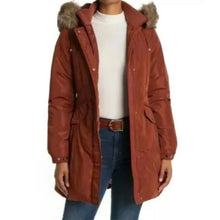 Kate Spade Faux Fur Down Jacket Small