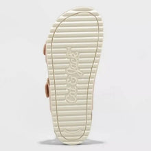 Cat & Jack Kids Drew Sandals Slip-On Footbed Rose Gold Buckles Girls Size 13 NEW