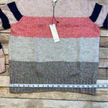 La Vie Rebecca Taylor Stripe Sweater, Size Medium, NEW