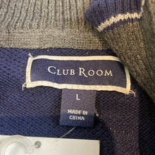 Club Room Quarter-Zip Textured Sweater NWT