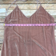 Reformation Rimini Velvet Maxi Gown Blush NWT Large