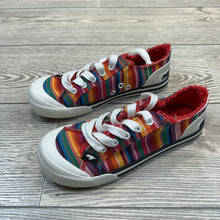 Rocket Dog Jazzin Rainbow Stripe Sneaker Size 6 NWOT