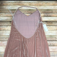 Reformation Rimini Velvet Maxi Gown Blush NWT Large