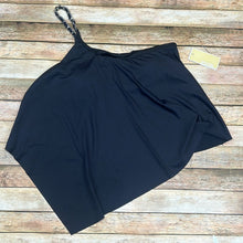 MICHAEL KORS Women's Chain-Trim One-Shoulder Tankini Top NWT Medium