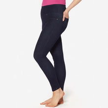 Ruby Ribbon Blue Black Jeggings Women's Medium EUC