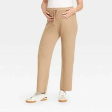 Over Belly Wide Leg Maternity Sweater Pants NEW XL