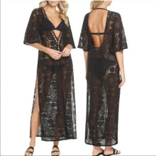 Chelsea28 Lace Cover Up Maxi Dress NEW Medium