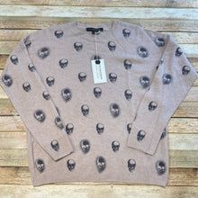 360 Cashmere Skull 100% Cashmere Sweater Medium