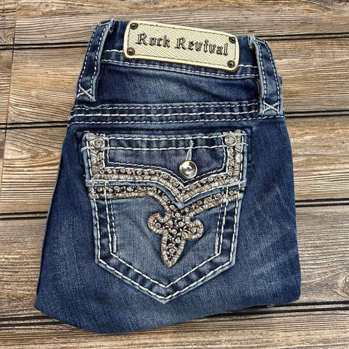 Rock Revival Betty Easy Skinny Stretch Jeans Size 25