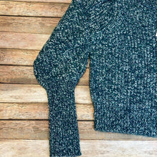 New Veronica Beard Roopa Puff sleeve wool sweater in Petrol Medium