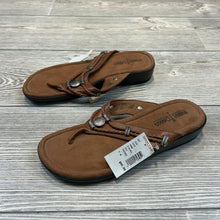 Minnetonka Silverthorne Wedge Sandals Brown - Size 7M NWT