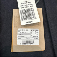 Corneliani Mens Wool Topcoat 46 Navy IT 56  NWT $1895