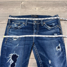 Silver Jeans Co Aiko Baby Boot Jean Medium Dark Wash 31x33 GUC