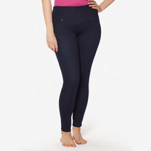 Ruby Ribbon Blue Black Jeggings Women's Medium EUC