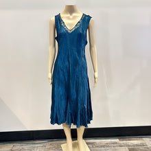 Komorav Dark Teal Midi Dress with Kimono XL
